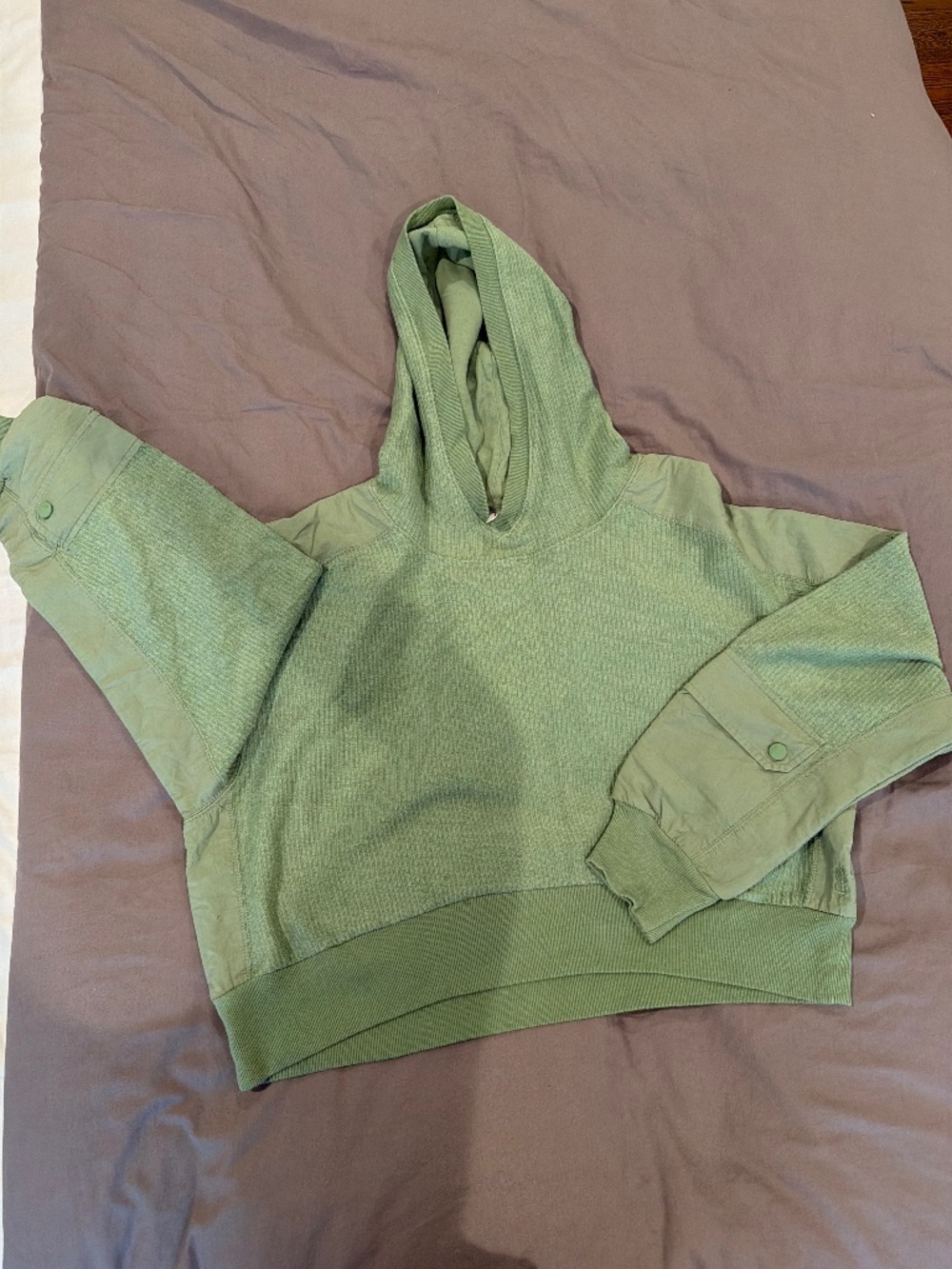 FP Movement Free People Green Hoodie – Size Large NWOT